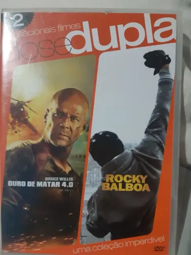 Dvd duplo: Duro de Matar 4.0 e Rocky Balboa