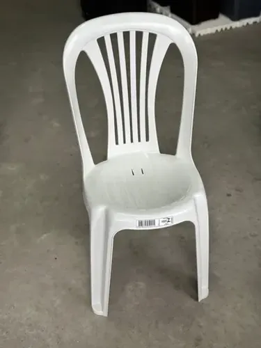 Cadeira plástica BRANCA (NOVA) DIRETO DE FÁBRICA
