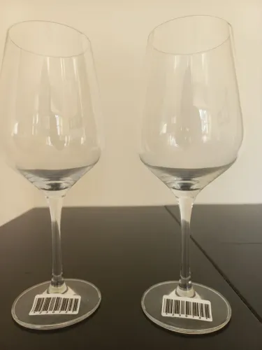 Duas Taças de Vinho Tinto Branco Rosê Par (02 unidades )