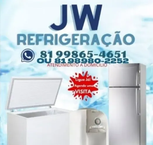 Conserto de urgência em freezeres, geladeiras e máquinas de lavar. F. *