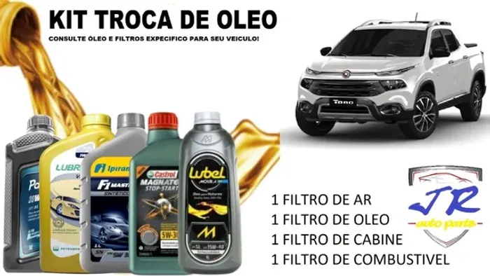 Kit Troca de Oleo + Filtro de Oleo