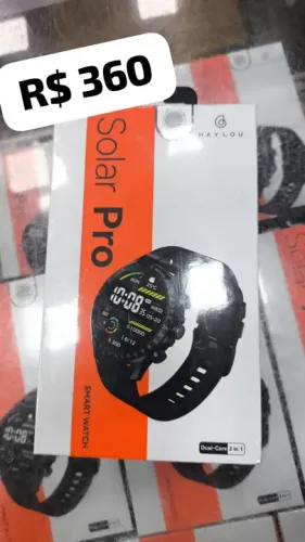 Xiaomi Haylou Solar Pro.Novo.Lacrado.Com garantia e pronta entrega.