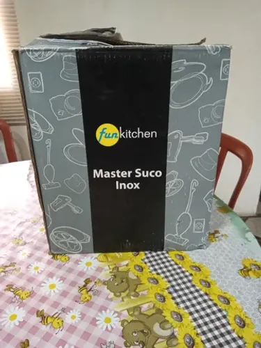 Centrífuga Extrator De Sucos Inox Fun Kitchen
