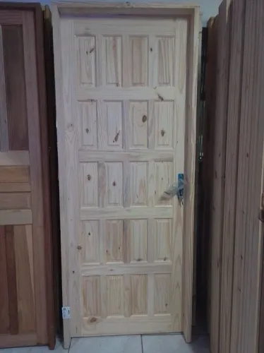 Porta externa Pinus 2.10x80 cx 13 completa
