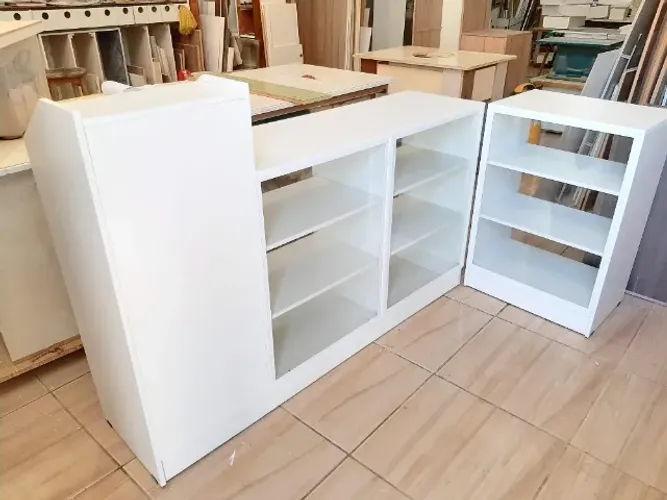 Balcão Caixa Expositor com 3 módulos