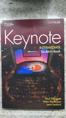 Livros Keynote intermediate Student's book and Workbook, ótimo estado.