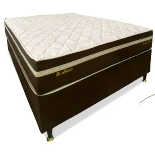 Conjunto box casal Bon sono molas ensacadas spling flex 
