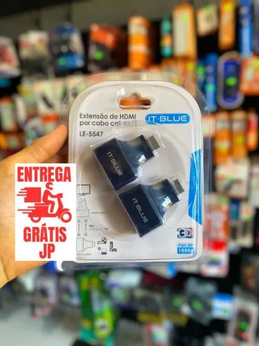 ADAPTADOR CABO DE REDE - HDMI