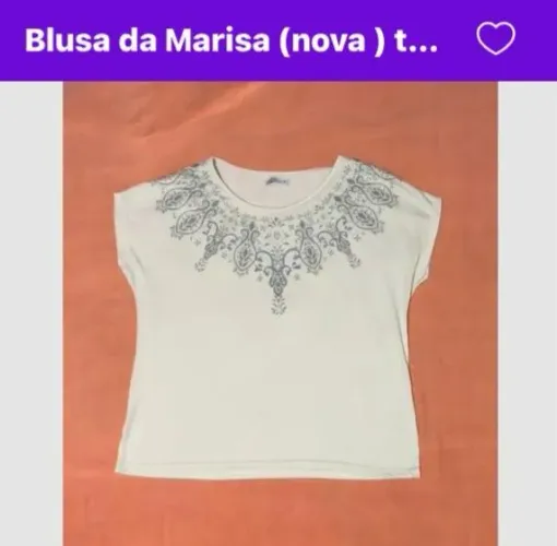 2 blusas de viscose ( loja Marisa )