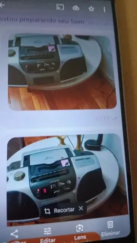 Aiwa Radio K7 portátil