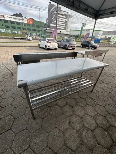 Mesa desmontável 1900x700x900mm inox