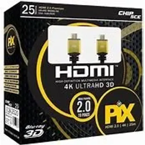 Cabo HDMI 25 metros Versão 2.0 4k 3d - produto novo
