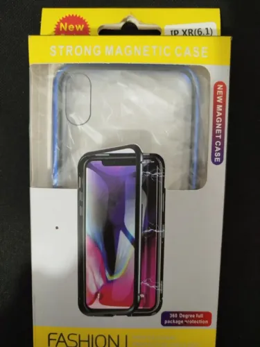 Case Magnético Capinha Compatível Celular iPhone XR(6.1) Vidro Verso. Perguntas  (19) 9983