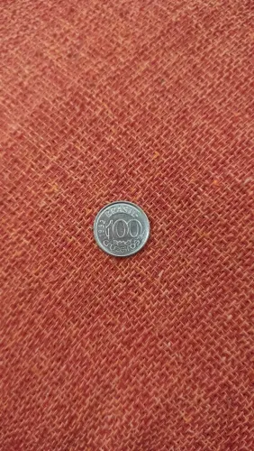 Moeda 100 Cruzeiros Brasil 1992