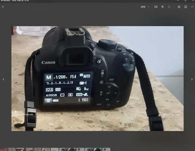 Máquina Fotográfica Canon T6