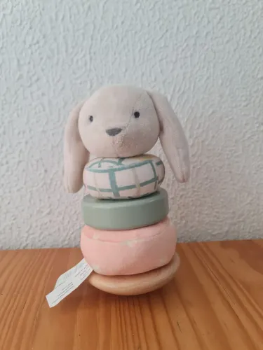 Brinquedo de Empilhar Madeira e Plush - Cloud Island