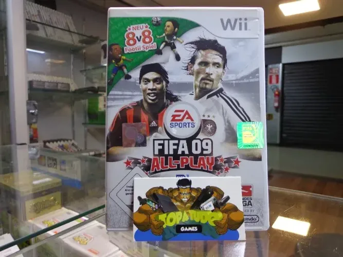 Jogo Fifa 09 All Play Wii Conservado