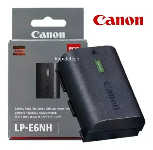 Nova Bateria canon LPE6NH - ORIGINAL E LACRADA-Pronta entrega-selo Canon