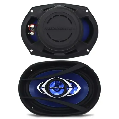 Par de 6x9 para tampão de carro ou caixas de som Hurricane Quadriaxial 180w rms o par