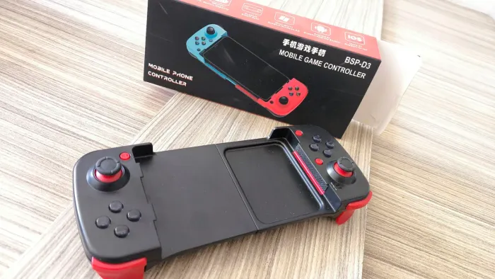 Controle de jogos para celular 