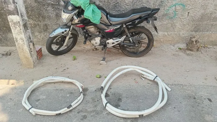 Tubulação ar-condicionado completo