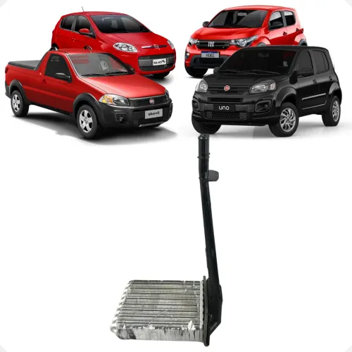 Radiador Ar Quente Fiat Mobi Palio Strada Uno Argo