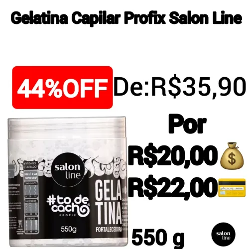 Gelatina Capilar Profix-Salon Line