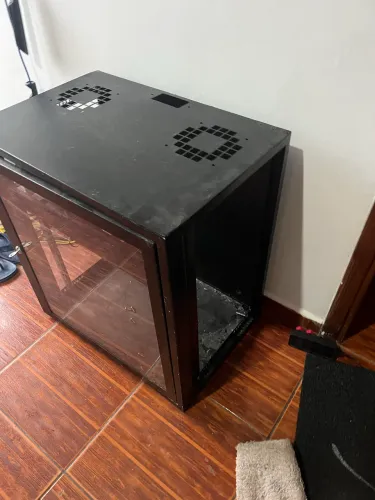 Rack para modem - gabinete de parede médio