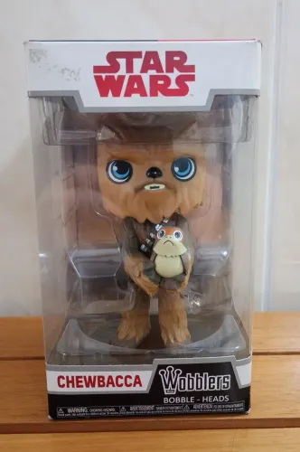 Boneco Chewbacca Funko Pop Wobblers Star Wars
