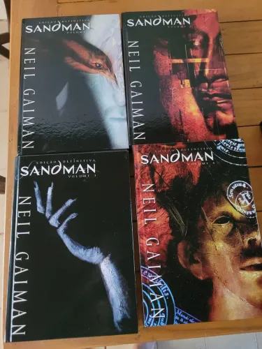 Sandman 1 ao 5 + Biblioteca Gaiman
