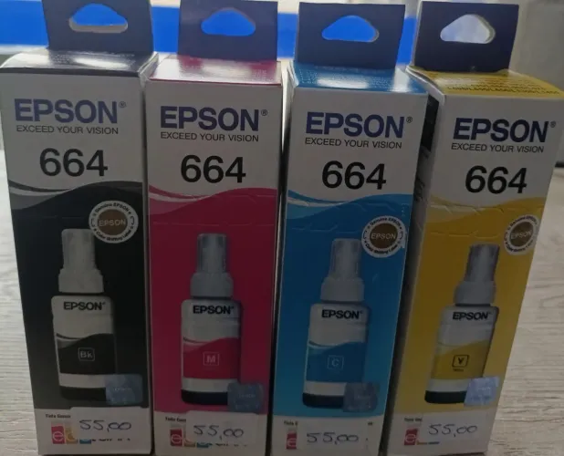 Cartuchos de tinta Epson 664 originais
