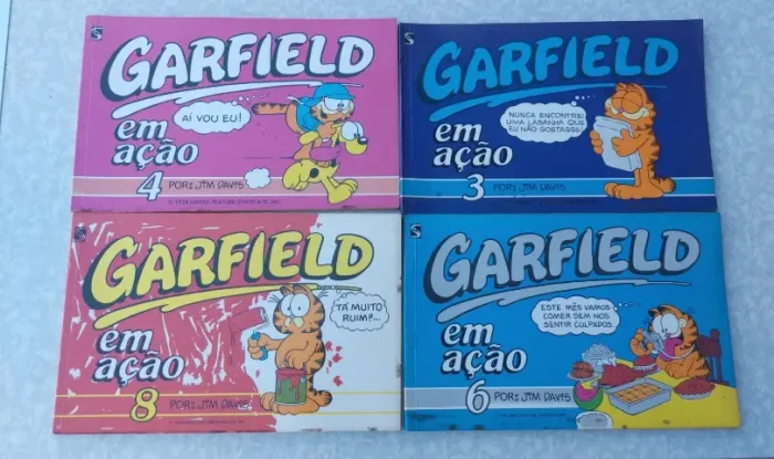 4 Hqs do Garfield - Livrinhos
