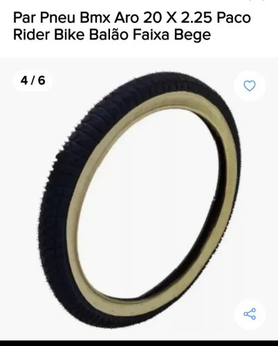 Pneu bike paco Rider 20 x 2.25