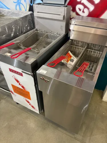 Fritadeiras indústrias elétrica e gás