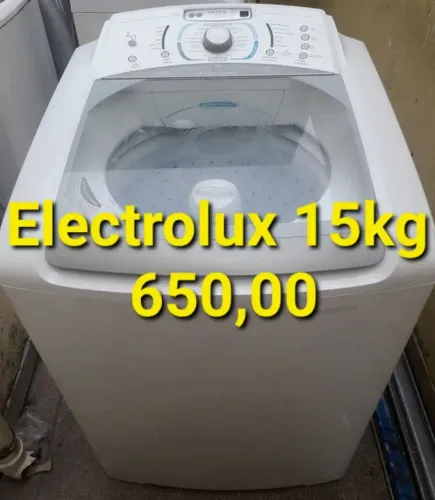 Máquina de lavar 15kg Electrolux 110V ENTREGO