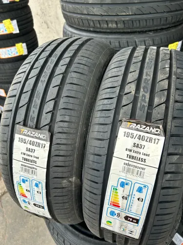 Par 02 pneus 195/40/17 TRAZANO