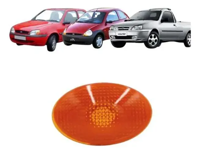 Lanterna Pisca Lateral Paralama Ford Ka Fiesta Courie Laranja
