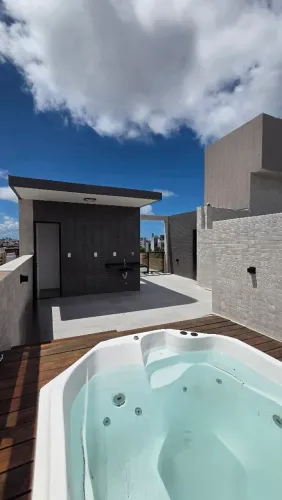 Cobertura nos bancários duplex 2qtos 