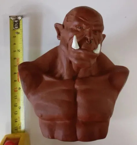 Miniatura Busto Orc Warcraft Estudio Mize
