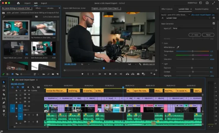 Editor de Vídeo Profissional - Qualidade e Agilidade! 