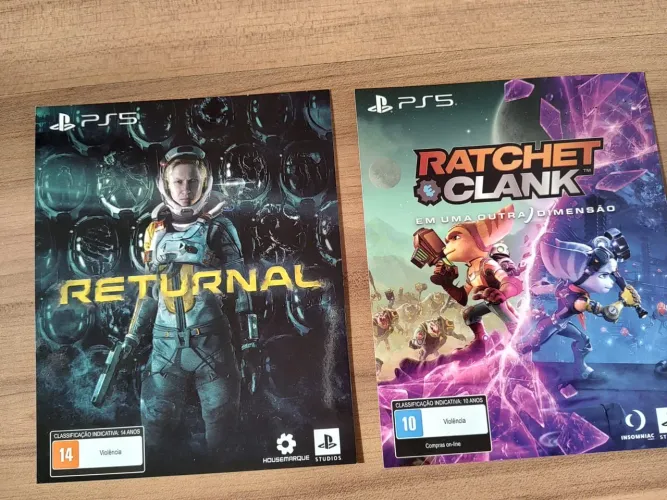 2 JOGOS ORIGINAIS PS5 * CADA JOGO POR 100,00