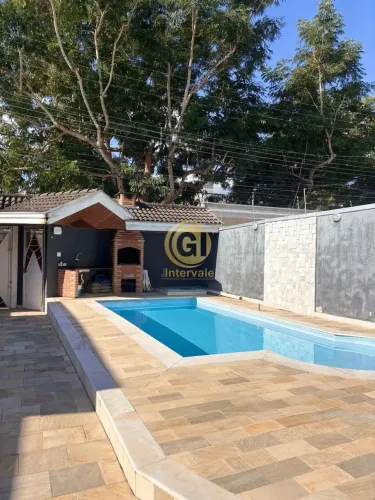 Casa para alugar Villa Branca Jacareí 3 quartos suíte piscina privativa espaço gourmet 4 v