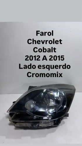 Farol Chevrolet cobalt 2012 A 2015 lado esquerdo original 
