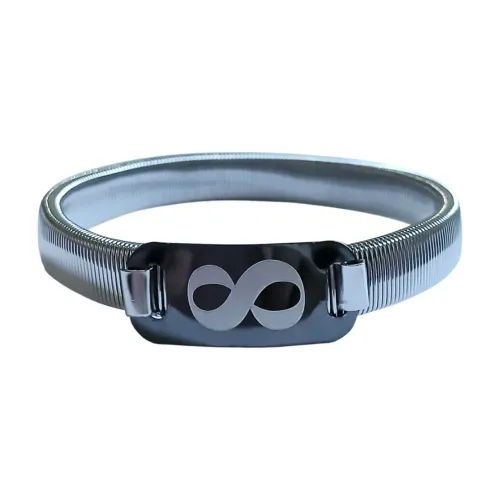 Pulseira masculina infinito em aço inoxidável 316L