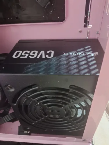 Fonte Corsair 650w pfc ativo 80 plus bronze