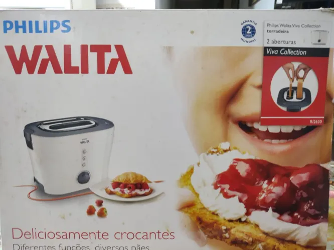 Torradeira Philips Walita Viva Collection 2 Aberturas