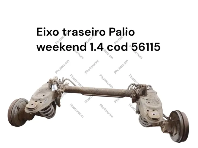 Eixo traseiro Palio Weekend 1.4