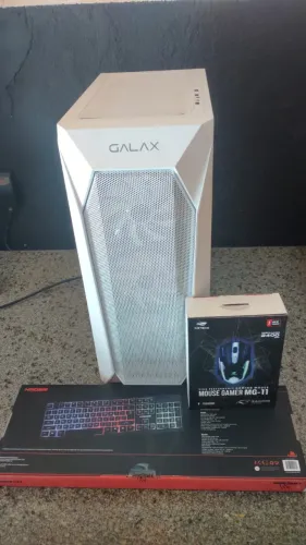 Pc gamer core i5 4570 + rx 580 ssd 512 gb memoria 16 gb placa wifi gratis gabinete