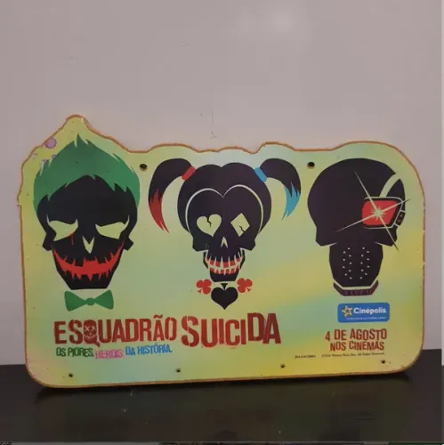 Souvenir Esquadrão Suicida Cinépolis