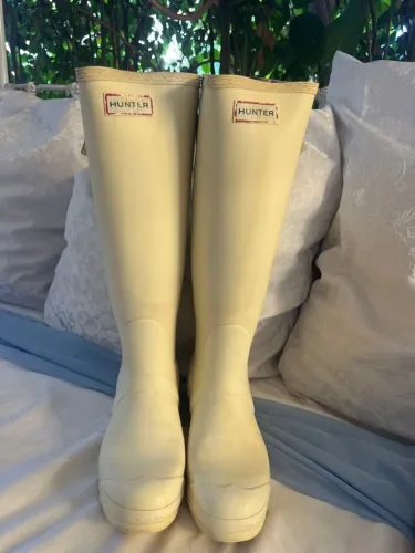 Botas Hunter Originais - COR OFF WHITE